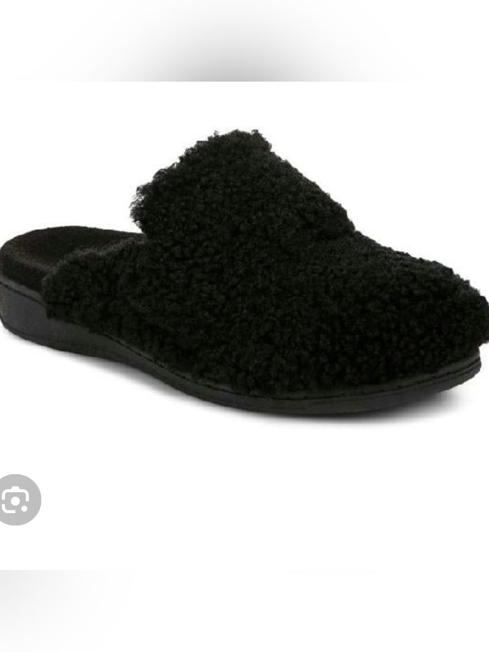 Womens Vionic Gemma II Shearling in Black